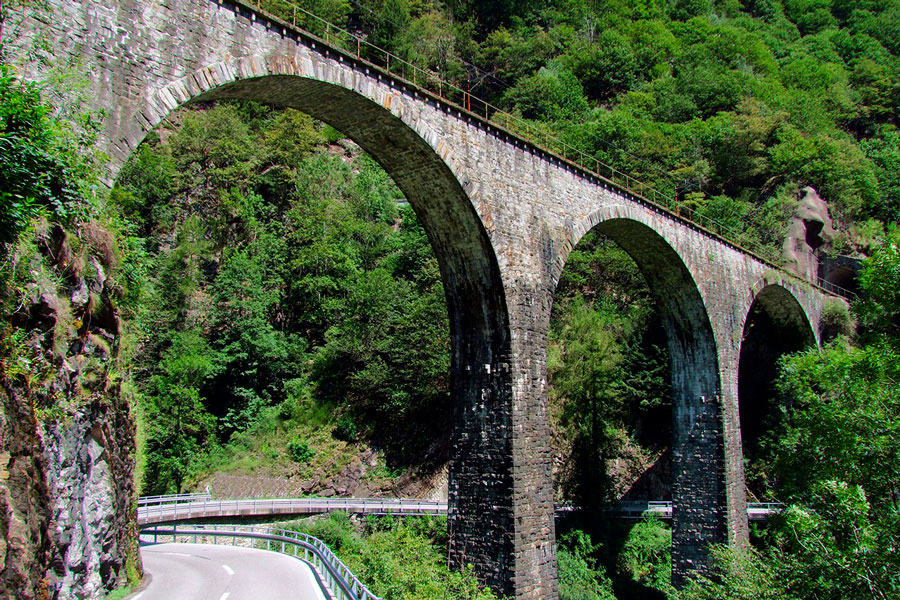 каменный мост италия альпы