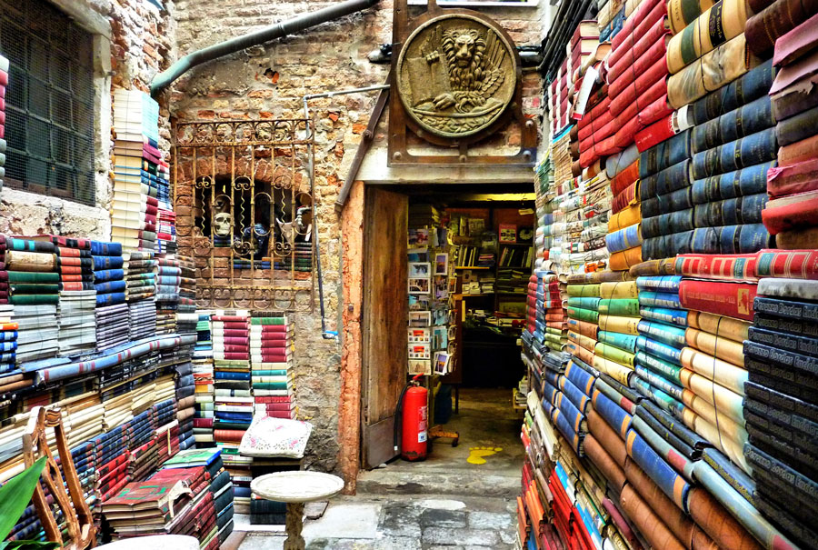 книжный магазин венеция италия
